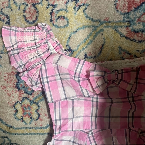 NWOT Majorelle Olympia Top in Pink Plaid size small - Picture 6 of 6